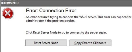 Unable To Open WSUS Console After Windows Update KB3148812 Or KB3159706