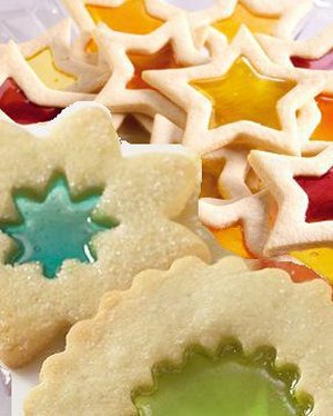 Magic Window Cookies Recipe Image