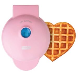 Pink Heart Waffle Image
