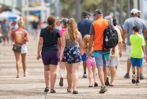 People Walking Image