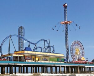 Amusement Park On The Pier Image