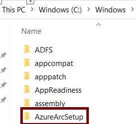 Azure Arc Setup In File System